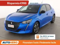 Usata Peugeot 208 Allure 101 CV (74 kW) 2022 Blu Utilitaria