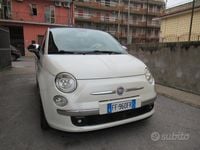 Usata Fiat 500C Lounge 95 CV (69 kW) 2010 Bianco Cabrio