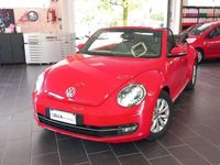Usata VW Beetle Cabriolet Design 105 CV (77 kW) 2013 Rosso Cabrio