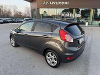Usata Ford Fiesta Titanium 75 CV (55 kW) 2017 Grigio Utilitaria