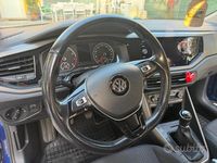 Usata VW Polo 55 CV (40 kW) 2018 Blu Utilitaria
