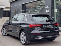 Usata Audi A3 Advanced 150 CV (110 kW) 2020 Nero Berlina
