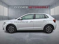 Usata VW Polo Life 95 CV (69 kW) 2023 Argento Utilitaria