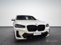 Usata BMW X4 M Sport 190 CV (139 kW) 2024 Gralpinweiss pastello SUV