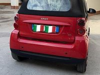 Usata Smart ForTwo Cabrio 45 CV (33 kW) 2009 Rosso Cabrio
