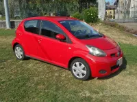 Usata Toyota Aygo 68 CV (50 kW) 2009 Rosso Utilitaria