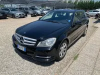 Usata Mercedes C180 120 CV (88 kW) 2014 Nero Station wagon