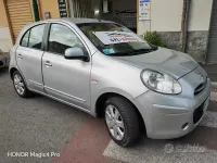 Usata Nissan Micra Tekna 80 CV (58 kW) 2012 Grigio Utilitaria