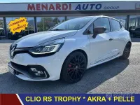 Usata Renault Clio IV Trophy 220 CV (161 kW) 2016 Bianco Berlina
