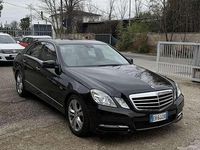 Usata Mercedes E250 Avantgarde 204 CV (150 kW) 2011 Nero Berlina