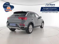 Usata VW T-Roc Style 110 CV (80 kW) 2023 Grigio metallizzato scuro SUV