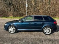 Usata Audi A3 125 CV (91 kW) 2010 Blu Utilitaria
