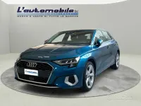 Usata Audi A3 Advanced 116 CV (85 kW) 2022 Blu Berlina