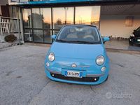 Usata Fiat 500 Lounge 85 CV (62 kW) 2011 Blu Berlina