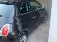 Usata Fiat 500 75 CV (55 kW) 2009 Nero Cabrio