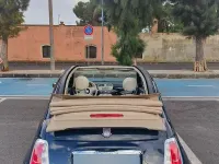 Usata Fiat 500C Lounge 69 CV (50 kW) 2011 Bluazzurro Cabrio