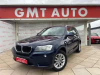 Begagnad BMW X3 Efficient Dynamics 150 HK (110 kW) 2014 Blå SUV