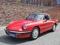 Usata Alfa Romeo Spider Quadrifoglio Verde 125 CV (91 kW) 1987 Rosso Cabrio
