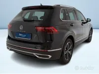 Usata VW Tiguan Elegance 150 CV (110 kW) 2021 Nero SUV