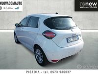 Usata Renault Zoe Life 80 kW (109 CV) 2020 Bianco Utilitaria