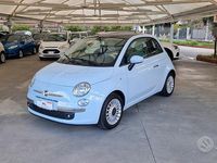 Usata Fiat 500 Lounge 75 CV (55 kW) 2009 Blu Cabrio