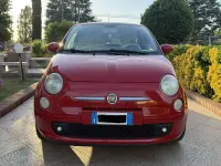 Usata Fiat 500 Pop 69 CV (50 kW) 2009 Rosso Cabrio