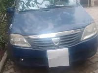 Begagnad Dacia Logan MCV 87 HK (63 kW) 2009 Blå Minibuss