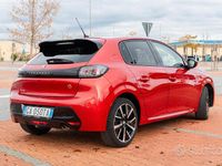 Usata Peugeot 208 101 CV (74 kW) 2020 Rosso Utilitaria