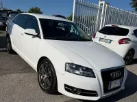 Usata Audi A3 Ambition 105 CV (77 kW) 2011 Bianco Utilitaria