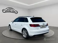 Usata Audi A3 S-Line 150 CV (110 kW) 2015 Bianco Berlina
