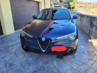 Usata Alfa Romeo Stelvio Executive 210 CV (154 kW) 2018 Blu SUV