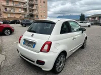 Usata Fiat 500 Sport 85 CV (62 kW) 2012 Bianco Berlina