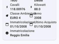 Usata Lancia Delta 120 CV (88 kW) 2008 Marrone Utilitaria