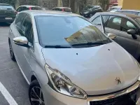 Usata Peugeot 208 Allure 82 CV (60 kW) 2017 Grigio Utilitaria