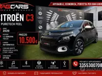 Usata Citroën C3 PureTech 110 CV (80 kW) 2020 Nero Utilitaria