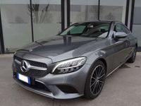 Usata Mercedes C220 194 CV (142 kW) 2018 Grigio Coupé