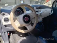 Usata Fiat 500 75 CV (55 kW) 2012 Bianco Cabrio