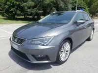 Usata Seat Leon ST Business 110 CV (80 kW) 2018 Grigio Station wagon