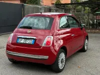 Usata Fiat 500 69 CV (50 kW) 2009 Rosso Cabrio