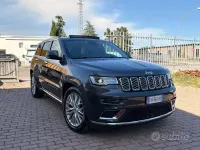 Usata Jeep Grand Cherokee Summit 250 CV (183 kW) 2017 Nero SUV