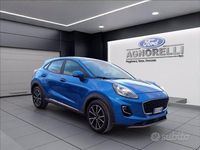 Usata Ford Puma Titanium 125 CV (91 kW) 2020 Blu/azzurro SUV