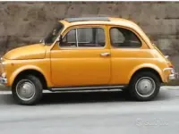 Usata Fiat 500 1960 Giallo Utilitaria