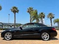 Usata Mercedes E220 Avantgarde 170 CV (125 kW) 2012 Nero Cabrio