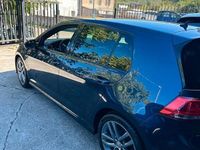 Usata VW Golf VII R-line 115 CV (84 kW) 2016 Blu Berlina