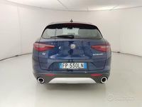 Usata Alfa Romeo Stelvio Executive 210 CV (154 kW) 2018 Blu SUV