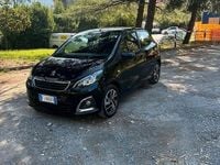 Usata Peugeot 108 Allure 69 CV (50 kW) 2017 Nero Utilitaria