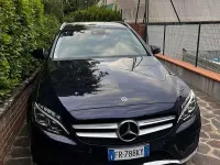 Usata Mercedes C220 Premium 170 CV (125 kW) 2018 Blu/azzurro Station wagon