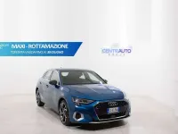Usata Audi A3 Advanced Plus 150 CV (110 kW) 2021 Blu/azzurro Berlina