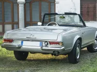 Usata Mercedes 230 150 CV (110 kW) 1965 Argento Cabrio