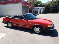 Usata Saab 900 Cabriolet 141 CV (103 kW) 1992 Rosso Cabrio
